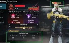 Conta bloodstrike Lenda TOP 30 Servidor