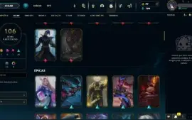 FA- Esmeralda IV - 106 Skins - kaisa kda2022 prestigio 