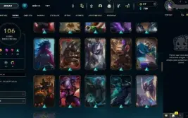 FA- Esmeralda IV - 106 Skins - kaisa kda2022 prestigio 