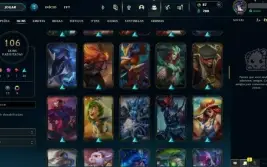 FA- Esmeralda IV - 106 Skins - kaisa kda2022 prestigio 
