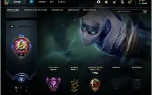 Conta LOL - Mestre acabei com skins ganhando 18 pdl
