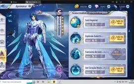 Saint Seita conta top.  242k gemas e subindo,