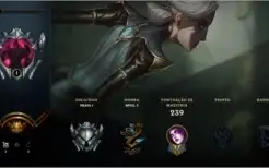 CONTA LVL 147 PRATA 1 VARIAS SKINS LENDÁRIAS