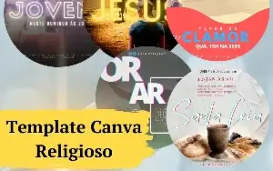 Templates Canva para Religião Vol. 1 com +30 Artes