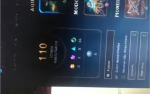 Conta no league of legends com umas 90 skins