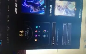 Conta no league of legends com umas 90 skins