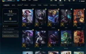 Conta PLATINA 4 - Smurf LOL (league of legends) ELOMOON
