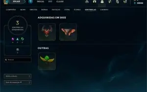 Conta PLATINA 4 - Smurf LOL (league of legends) ELOMOON
