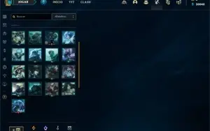 Conta PLATINA 4 - Smurf LOL (league of legends) ELOMOON