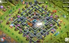 Clash of Clans Centro de vila CV 13 full