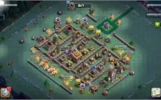 Clash of Clans Centro de vila CV 13 full