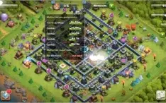 Clash of Clans Centro de vila CV 13 full