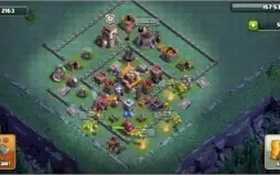 clash of clans cv 11 sem águia