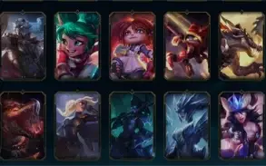 TODOS OS CHAMPS , 149 SKINS, RP, EA, EL E MUITO MAIS