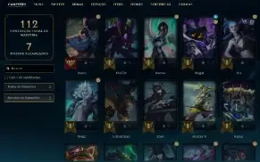 conta de lol barato
