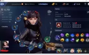 CONTA MIR4 - lvl 53 - 53k power clã dominante