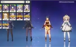 GENSHIN IMPACT/ AR 38 / Keqing + Fischl