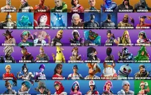Conta de fortnite com a glow