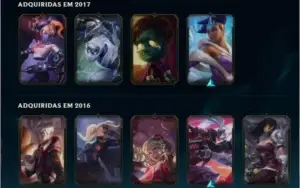 Conta Level 120 (Prata) - 96 Champs/ 35 Skins