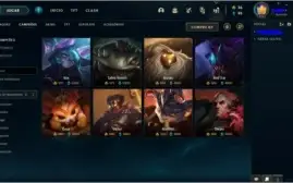 Conta League Of Legends Gold 3 415 Skins Muitas Prestígio