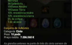 CONJUNTO VULKÓRNIO - SERV: CROCABULIA