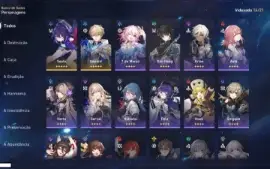 Honkai: Star Rail - Seele + Arma e Gepard C1 + Arma