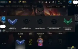 Conta lol Diamante 4 85%WR SEM RISCO DE BANIMENTO!