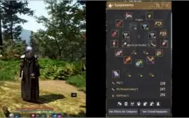 Conta Black Desert Sa End Game, 294/323 Pa-dp, Old God Armor