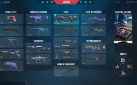 Conta Valorant Ouro 3 com Várias Skins