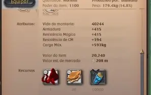 albion online MAMUTE DE COMANDO