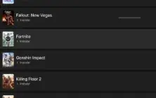 Vários jogos na Epic games.