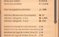 Conta Albion 213M De Fama