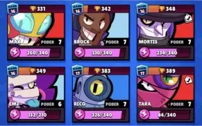 Conta Brawl Stars 13K de Trofeus