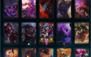 Conta Lol 157 skins LVL 244