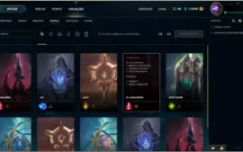 Conta League of Legends - Ouro