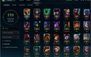 Conta LV 30 Faltando 1 Champion 85 Skins e Varios icones