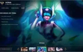 Conta LV 30 Faltando 1 Champion 85 Skins e Varios icones