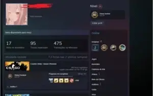 CSGO PRIME - Steam 2 anos - Medalha 2020 - Level 10 STEAM