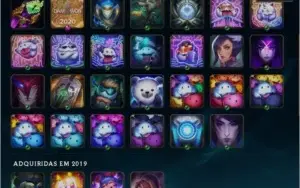 Conta lvl77 com muitas skins boas Prata 2