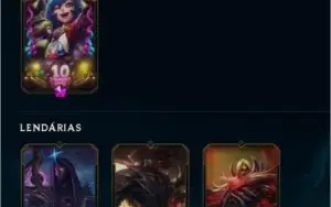 Conta lvl77 com muitas skins boas Prata 2