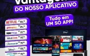 IPTV Completa: filmes, séries, futebol, UFC