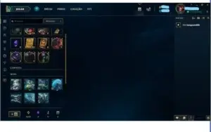 Conta League of Legends - Gold IV - LVL 65