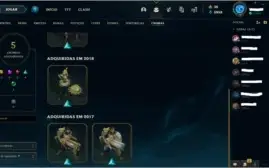 CONTA LOL. RYZE TRYUNFANTE E RAMMUS REI