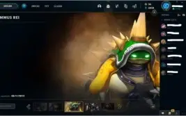 CONTA LOL. RYZE TRYUNFANTE E RAMMUS REI