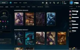 CONTA LOL. RYZE TRYUNFANTE E RAMMUS REI