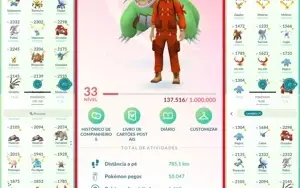 Conta Pokemon Go Nível 33