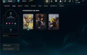 Platina 4 com 26 Champs e 3 Skins ( SEM EMAIL CONFIRMADO )