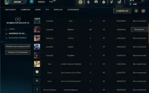 Platina 4 com 26 Champs e 3 Skins ( SEM EMAIL CONFIRMADO )