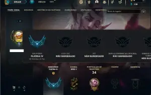 Platina 4 com 26 Champs e 3 Skins ( SEM EMAIL CONFIRMADO )
