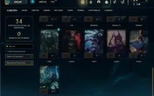 Platina 4 com 26 Champs e 3 Skins ( SEM EMAIL CONFIRMADO )